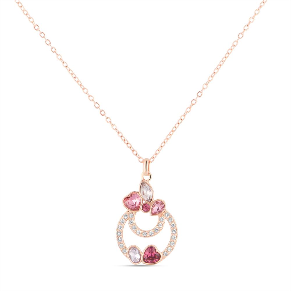 Collana Stroili donna violet bijoux e cristalli rosa 1674353