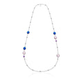 Collana Unoaerre donna chanel pietre rosa e blu 2256