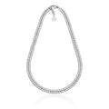 Collana Unoaerre donna grumetta doppia argentata 2373