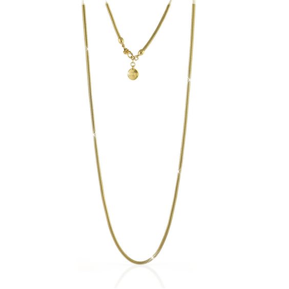 Collana Unoaerre donna in bronzo lunga 1461