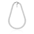 Collana Unoaerre donna  in catena grumetta argentata 2369