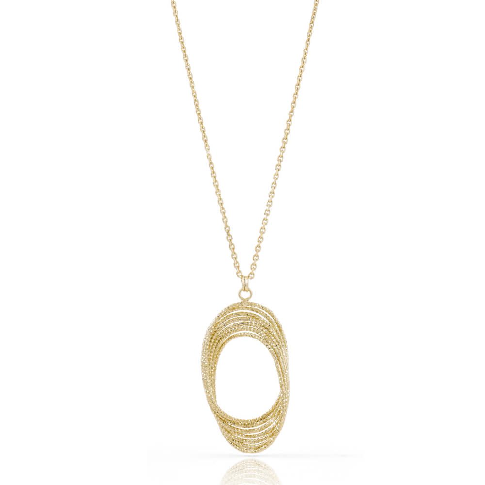 Collana Unoaerre in Bronzo Dorato con Pendente – Bronze – 1075
