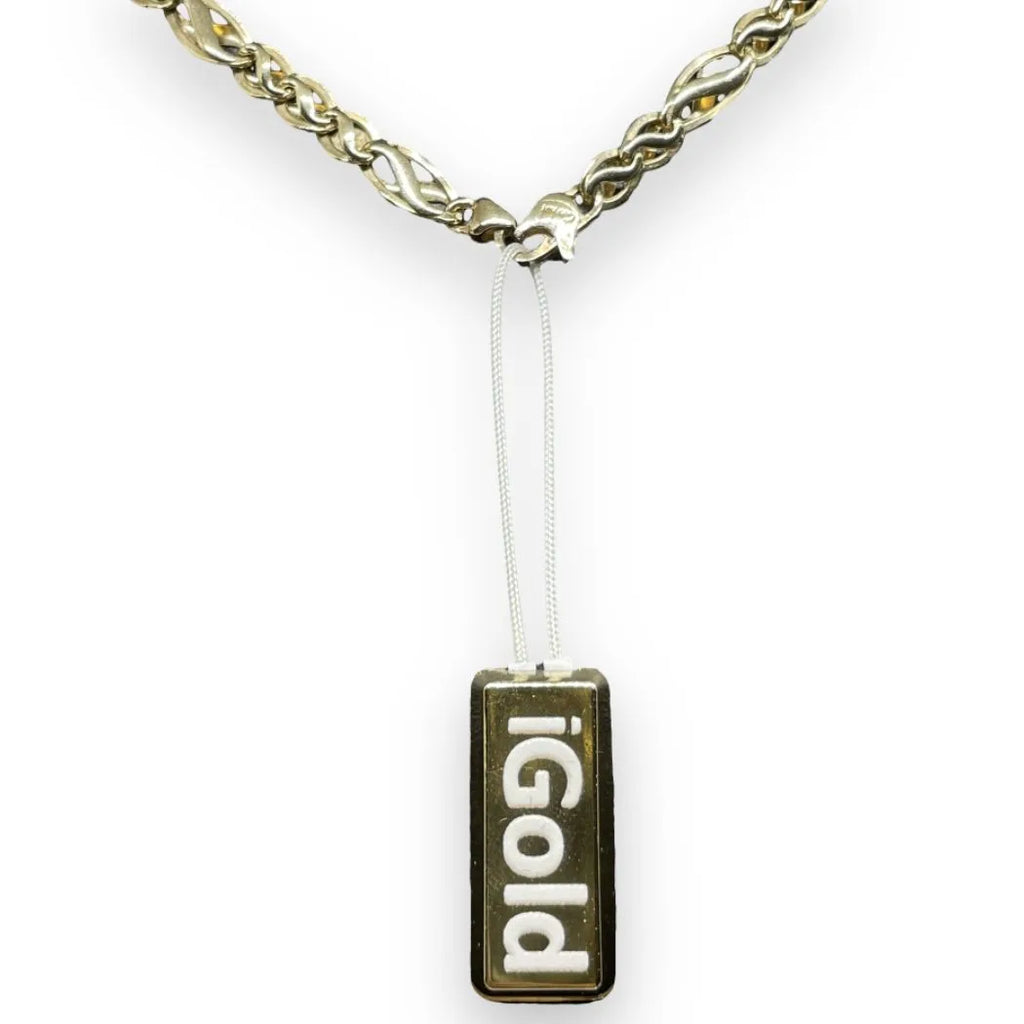 Collana Uomo iGold a catena in oro 9Kt 375