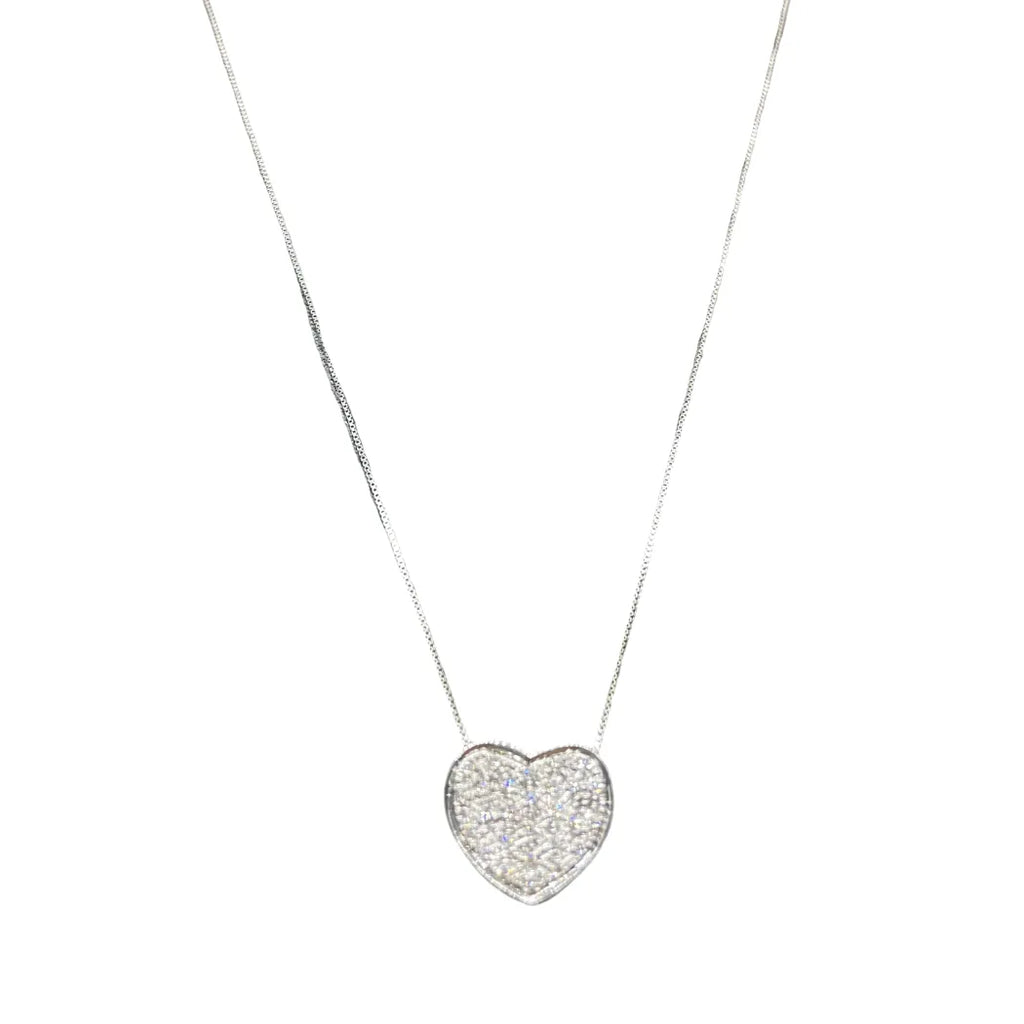 Collana Veneziana con Cuore di Diamanti