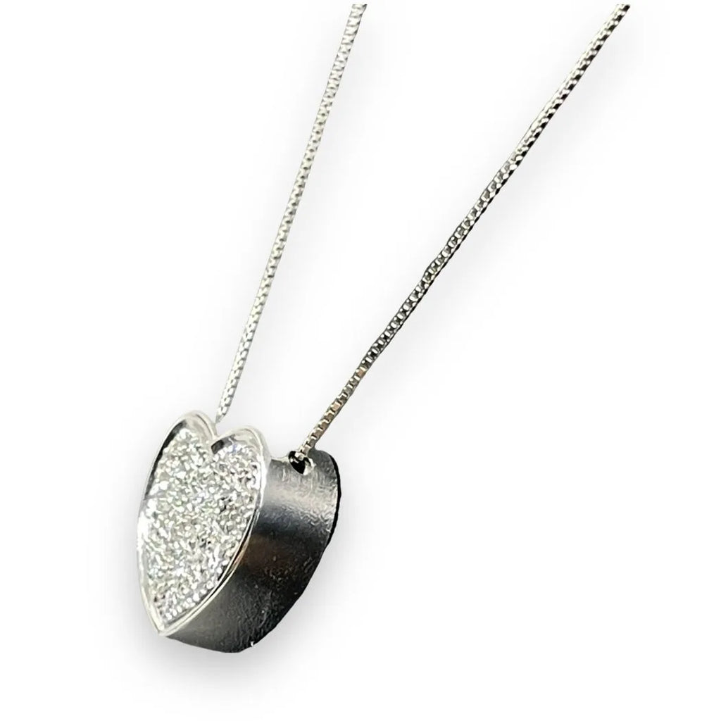 Collana Veneziana con Cuore di Diamanti