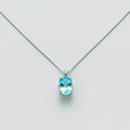 Collana Yukiko Con Gemme In Oro Bianco CLD4069YX