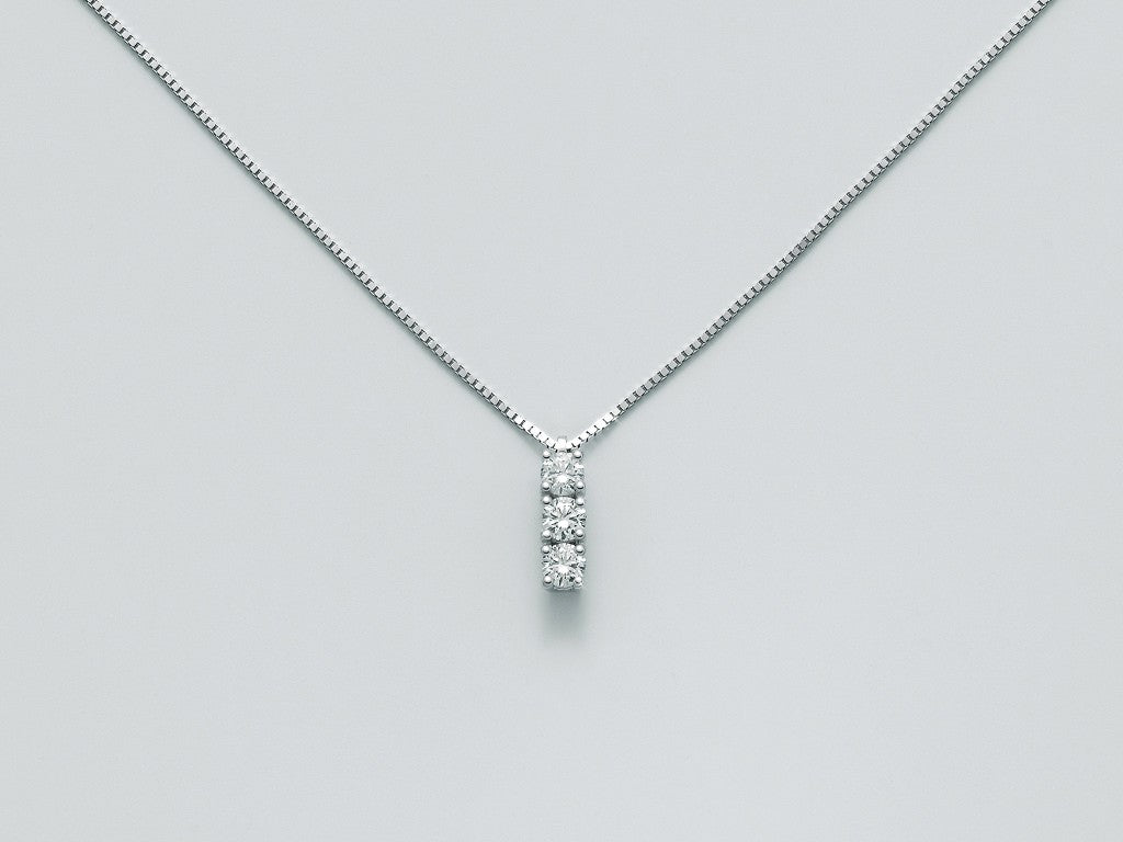 Yukiko Trilogy Halskette Gold und Diamanten CLD4019Y-033g7