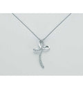 Yukiko Halskette Kreuzanhänger mit Diamanten cld3806y