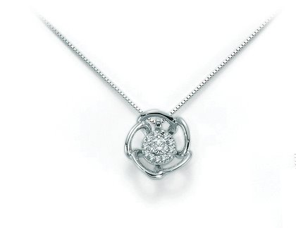 Collana Yukiko oro e diamanti kcld3322