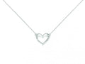Collana Yukiko pendente cuore in oro e diamanti cld4257yx