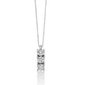 Collana Yukiko trilogy donna con diamanti CLD4208y