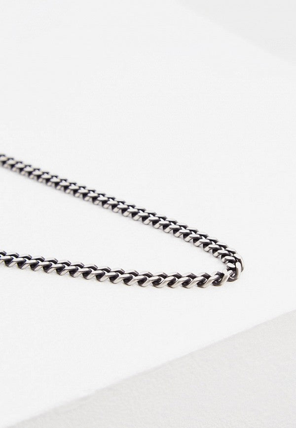 Collana a catena uomo con Diamanti Bikkembergs Skin SKIN04WV