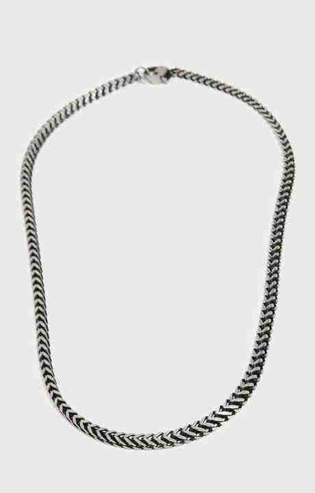 Collana a catena uomo con Diamanti Bikkembergs Skin SKIN04WV