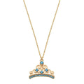 Collana bambina gioielli Disney corona ns00020yzbl-157
