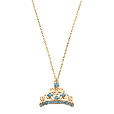 Kinderhalskette Disney Schmuck Krone ns00020yzbl-157