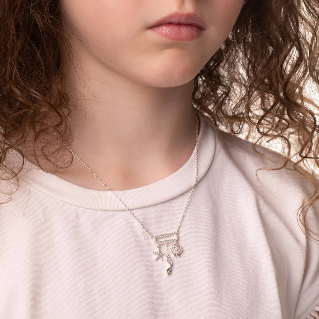 Collana bambina gioielli Disney in argento ns00053szwl-157