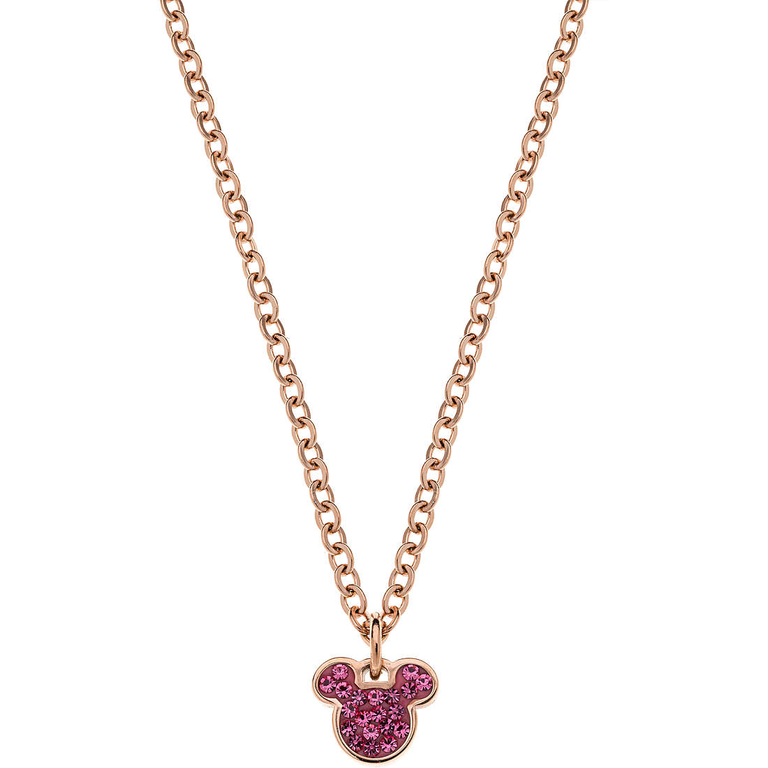 Collana bambina gioielli Disney Mickey and Minnie n600581prpl-n.cs