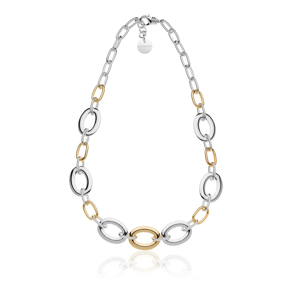 Collana bicolore Infinity Unoaerre donna 2253