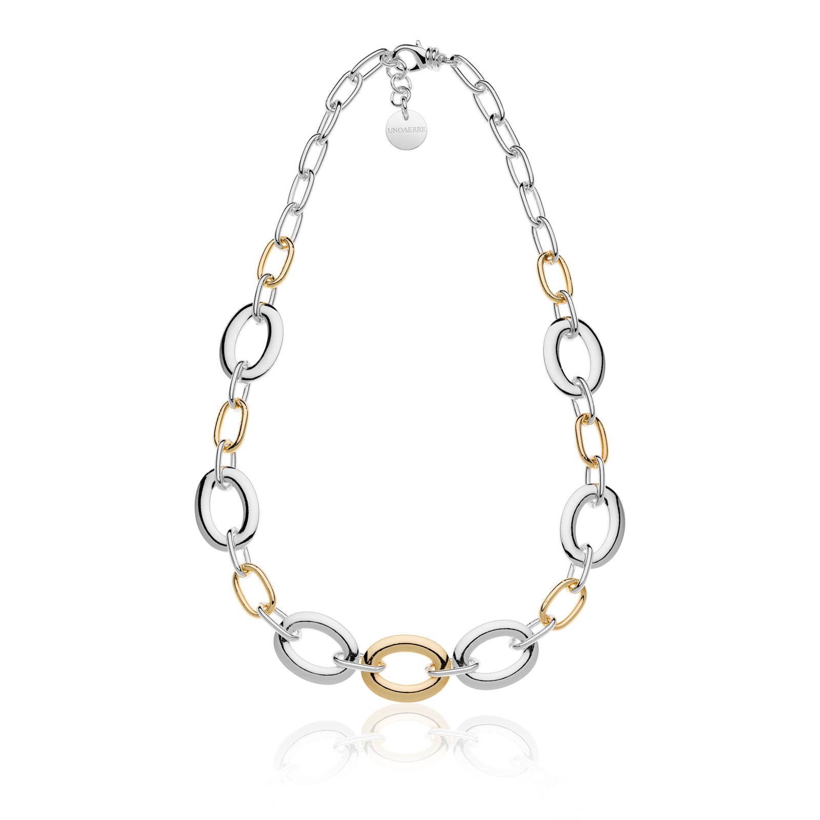 Collana bicolore Infinity Unoaerre donna 2253