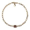Unoaerre Damenkette Joya mit braunen Kristallen 2833