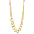 Collana catena fantasia in bronzo dorato Unoaerre donna 0661