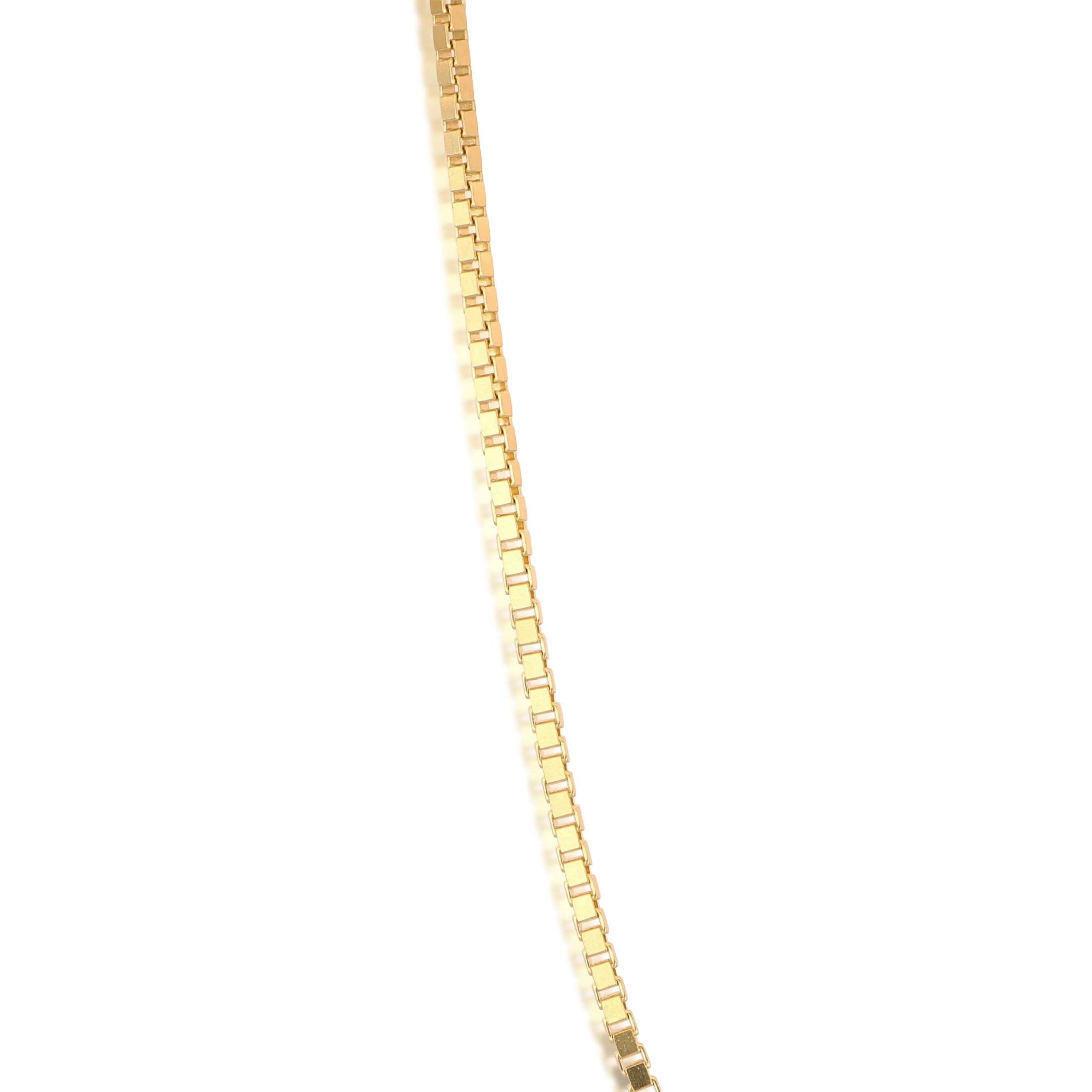 Collana catena veneziana classica in oro 18kt unisex