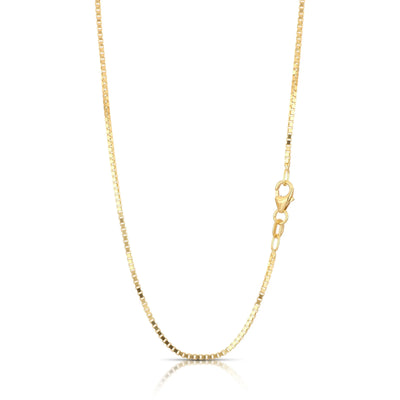 Collana catena veneziana classica in oro 18kt unisex