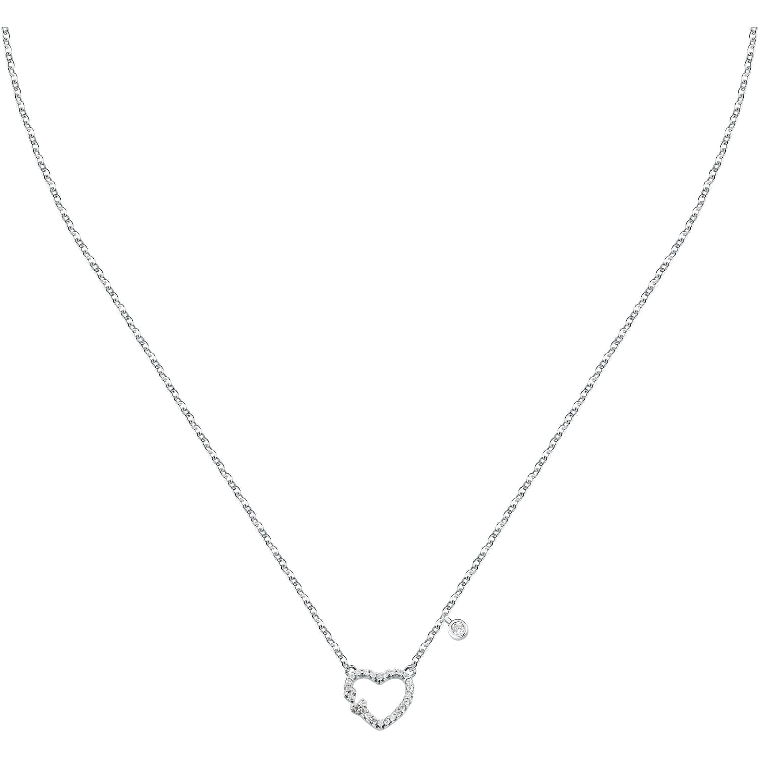 Collana con cuore in argento donna Le petite story lps10awv12