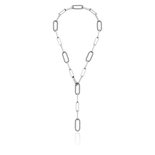 Collana con maglie di catena a palline 2166 Unoaerre donna
