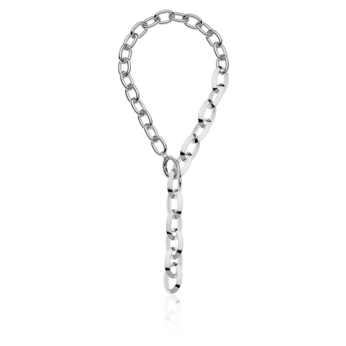 Collana con maglie ovali e triangolari Unoaerre donna 2141