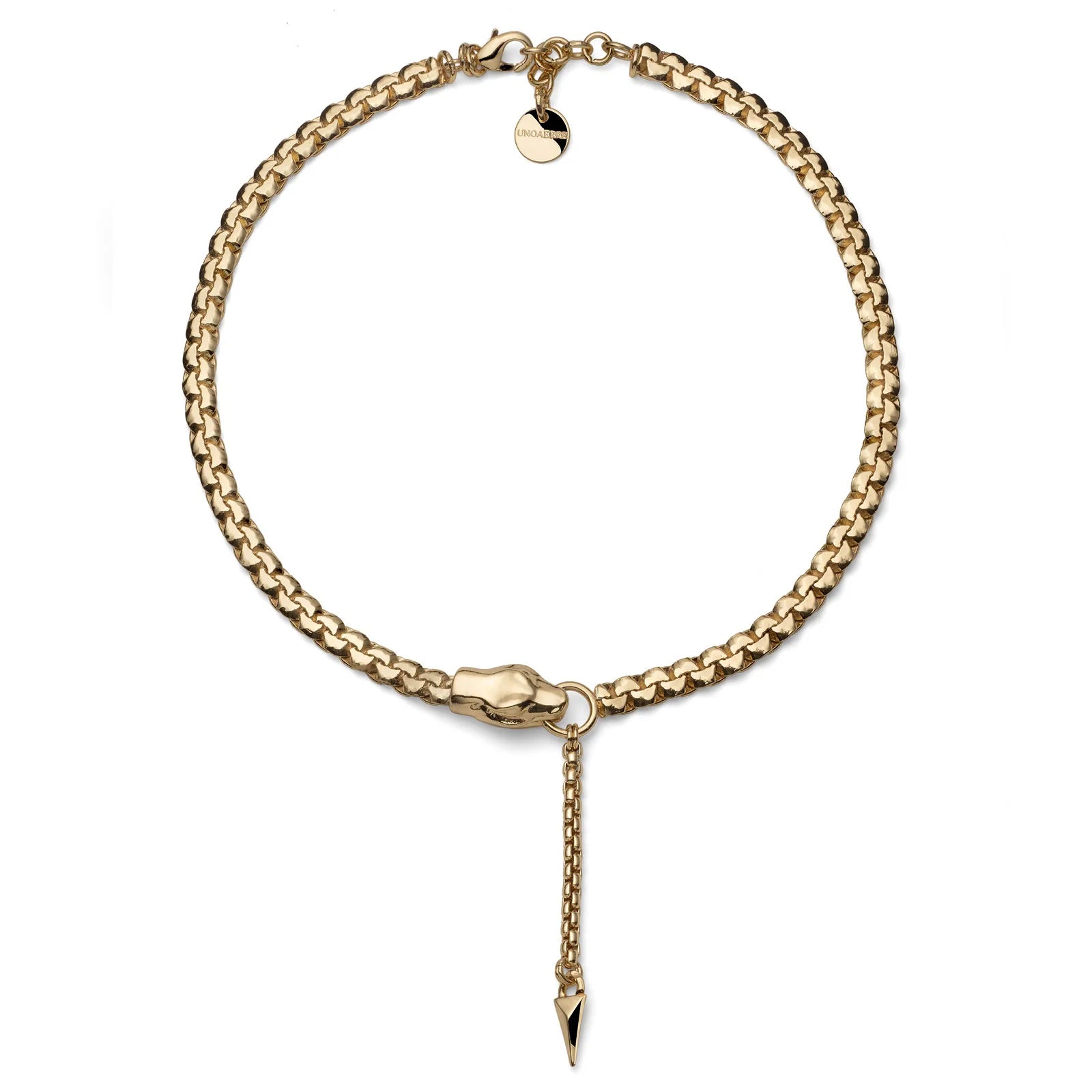 Collana con testa di serpente Unoaerre donna 2860