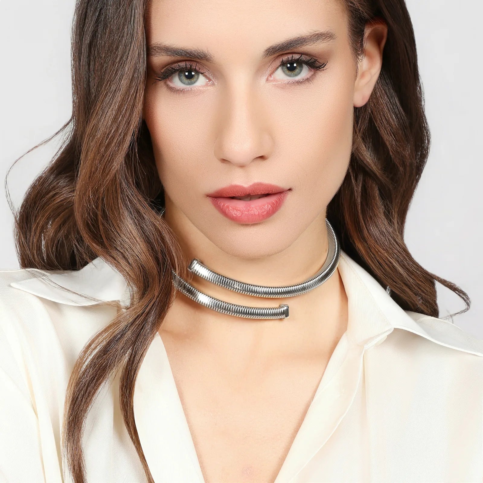 Collana contrarié Tubogas Unoaerre donna 2857
