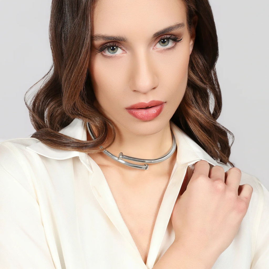 Collana contrarié Tubogas Unoaerre donna 2859