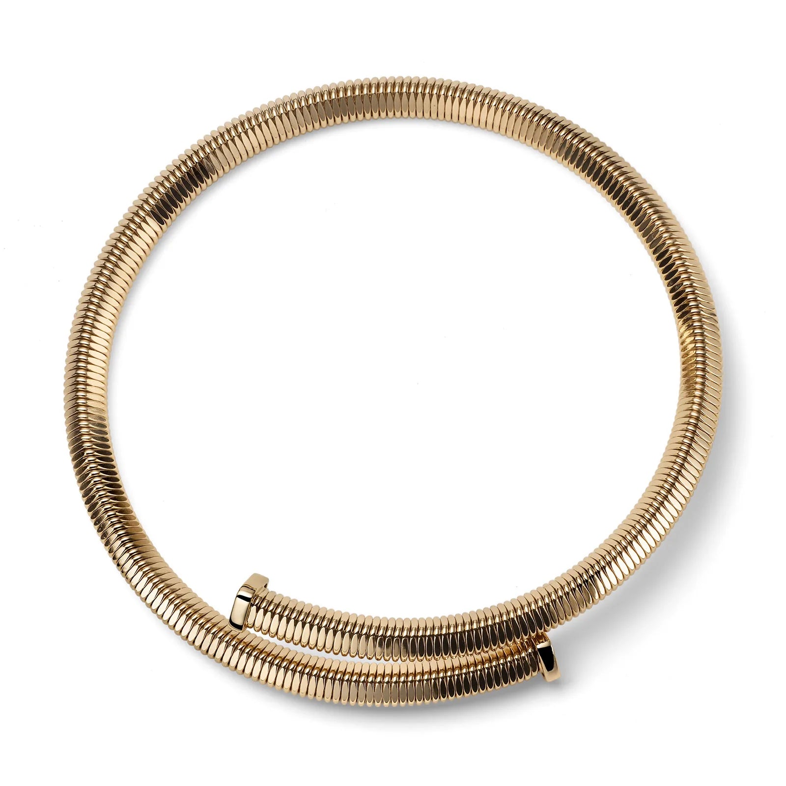 Collana contrarié Tubogas dorato Unoaerre donna 2856