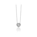 Yukiko Damen Herz-Halskette Gold und Diamanten cld4209y