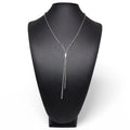 Collana da Donna in Oro Bianco 18kt con Zirconi