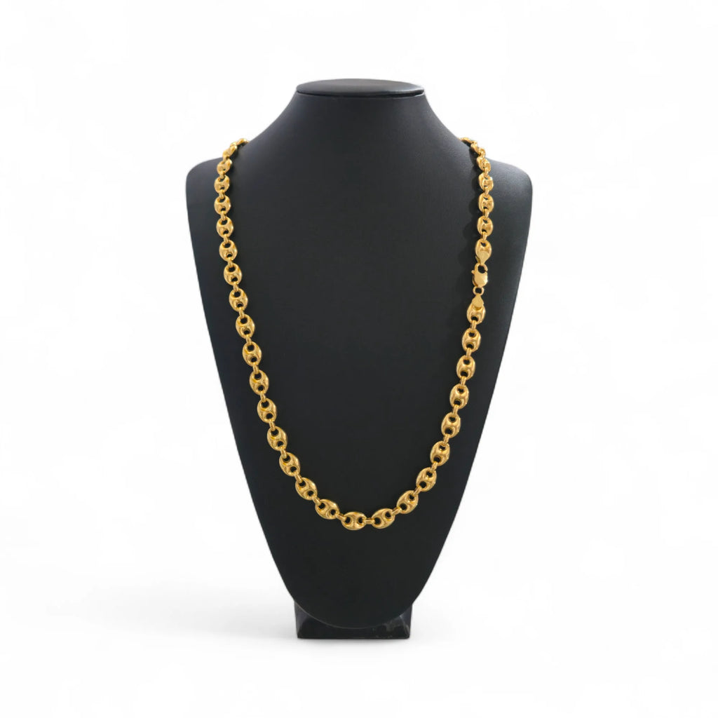 Collana da uomo in Oro Giallo 18kt Maglia Marinara