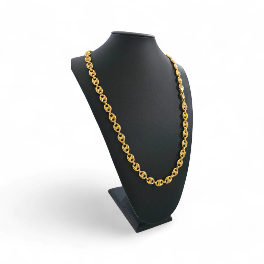 Collana da uomo in Oro Giallo 18kt Maglia Marinara
