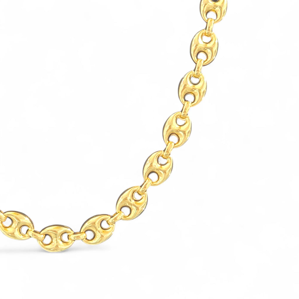 Collana da uomo in Oro Giallo 18kt Maglia Marinara