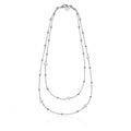 Collana di catena e perle naturali Unoaerre donna 2062