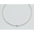 Collana di perle Yukiko in oro bianco pcl1835y