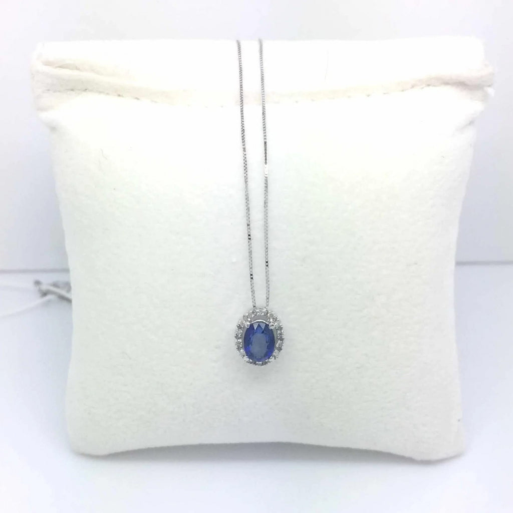 Collana donna DonnaOro Zaffiro e Brillanti - DHPZ9853.007