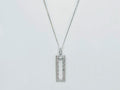 Damenkette Kiara Collier-Design aus Messing und Zirkonia KCLD3903B