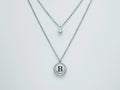 Damenkette Kiara Design Buchstabe B mit Zirkonia KCLD3905B-B