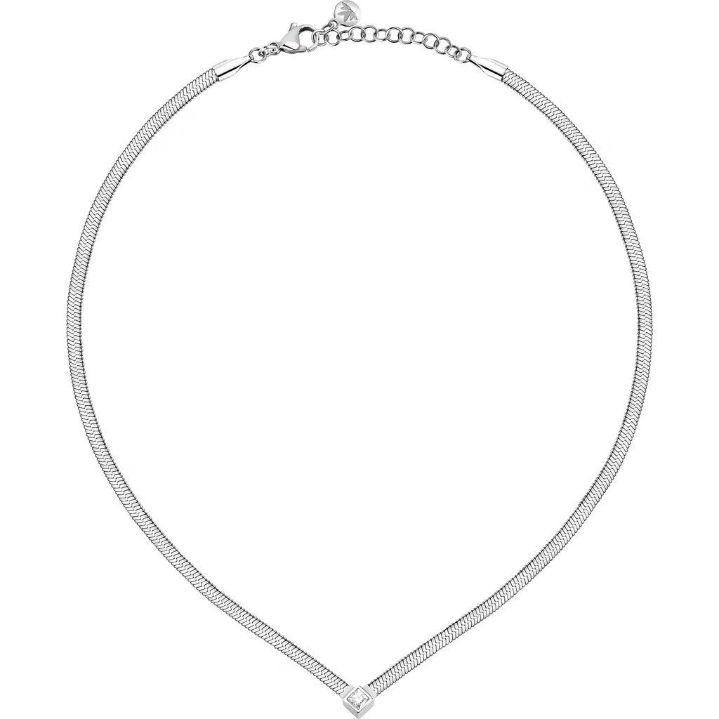 Collana donna Morellato stile snake con pietra SAVY26