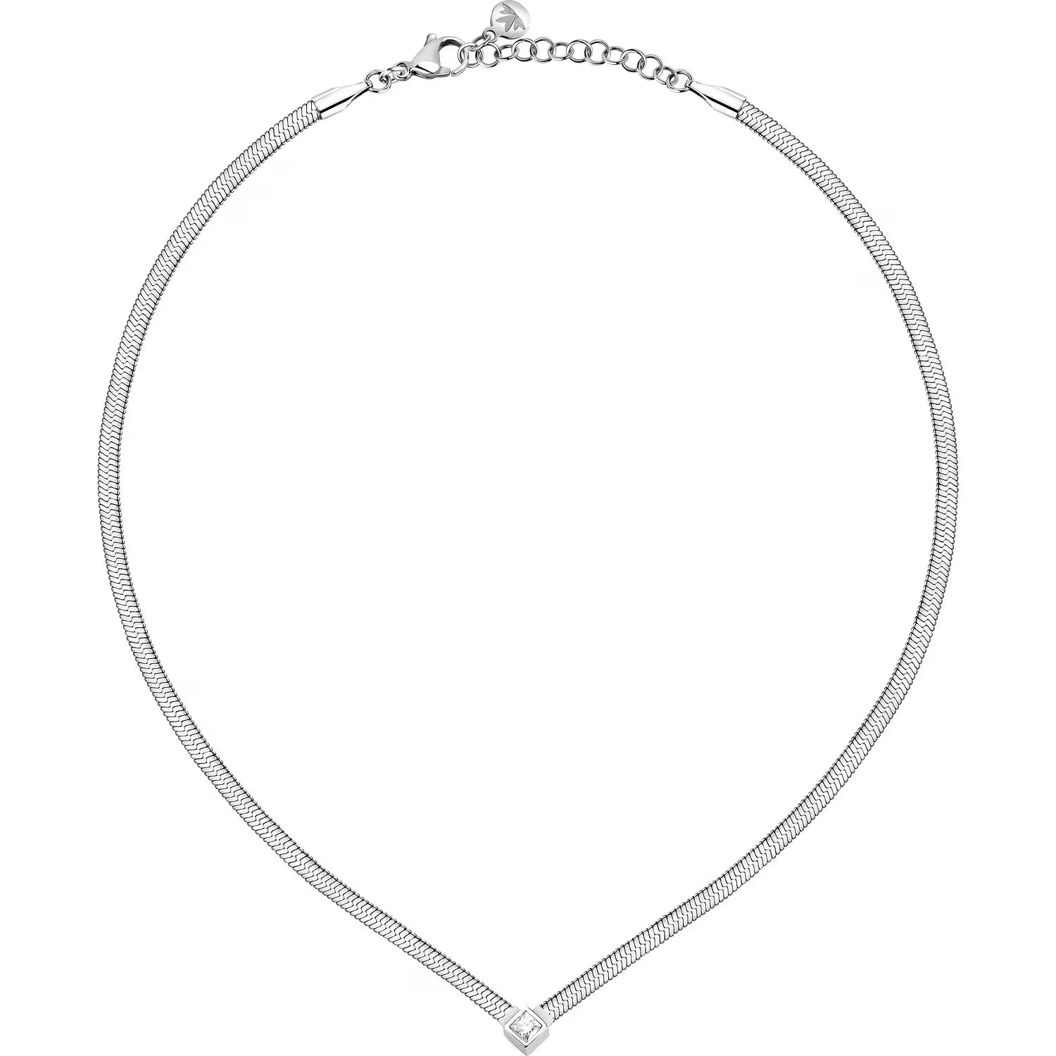 Collana donna Morellato stile snake con pietra SAVY26