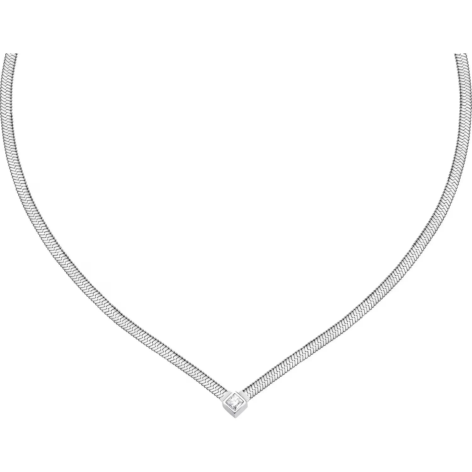 Collana donna Morellato stile snake con pietra SAVY26