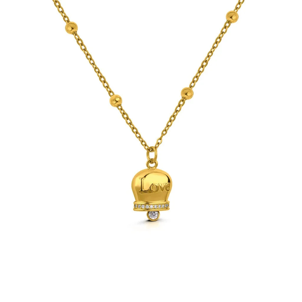 Collana donna Ops Object campanella della fortuna OPSCL-1004
