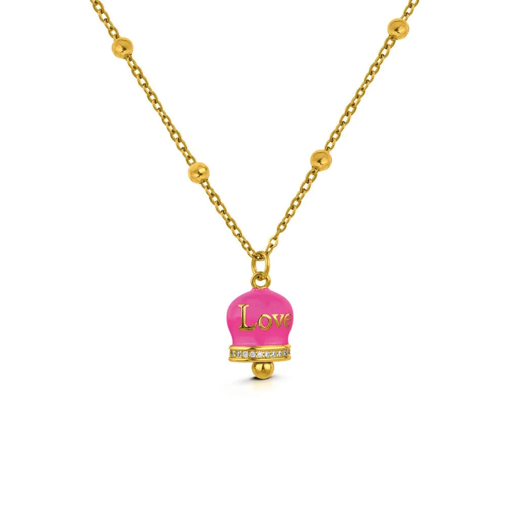 Collana donna Ops Object campanella della fortuna OPSCL-1009