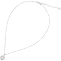 Collana donna Ottaviani con pendente cuore e zirconi